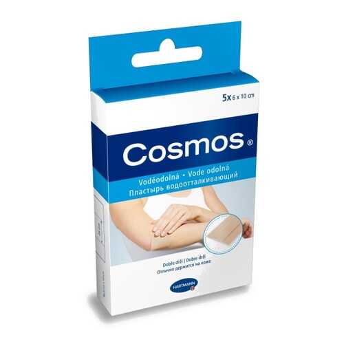 Пластырь Cosmos Water-Resistant Hartmann водоотталкивающий гипоаллергенный 6 х 10 см 5 шт. в Фармакопейка