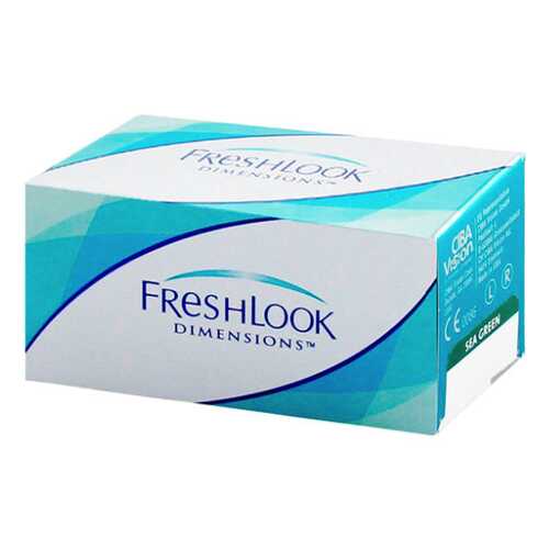 Контактные линзы FreshLook Dimensions 2 линзы без упаковки R 8,6 -4,50 Аква в Фармакопейка