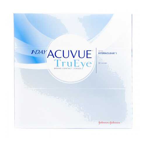 Контактные линзы 1-Day Acuvue TruEye 90 линз R 8,5 -0,50 в Фармакопейка