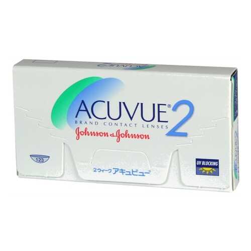 Контактные линзы Acuvue 2 6 линз R 8,3 -11,50 в Фармакопейка