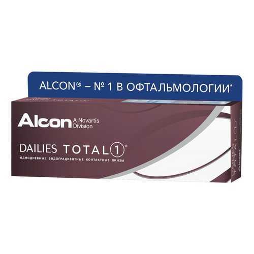 Контактные линзы ALCON Dailies Total 1 30 линз -0,75 в Фармакопейка