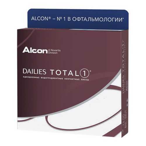 Контактные линзы ALCON Dailies Total 1 90 линз -3,50 в Фармакопейка