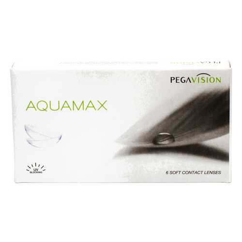 Контактные линзы AQUAMAX 6 линз R 8,6 -3,00 в Фармакопейка