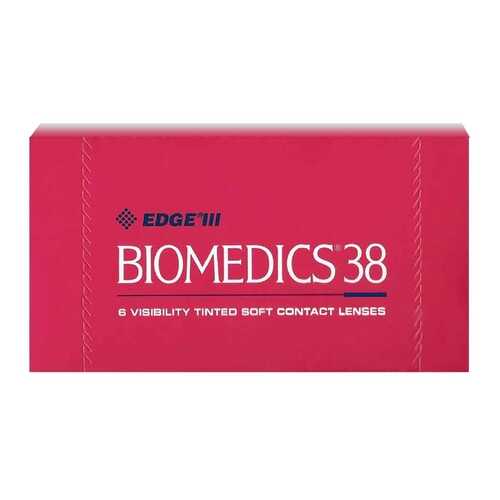 Контактные линзы Biomedics 38 6 линз R 8,6 -1,25 в Фармакопейка