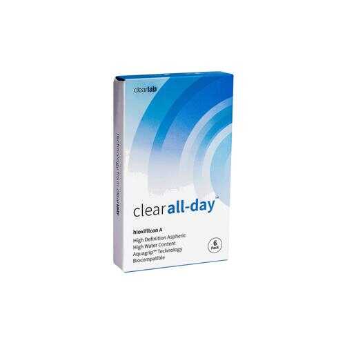 Контактные линзы ClearLab Clear All-Day 6 линз R 8.6 -02,75 в Фармакопейка