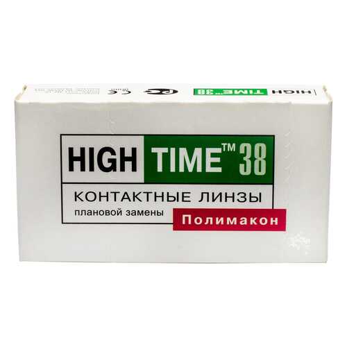 Контактные линзы High Time 38 4 линзы R 8,6 -1,75 в Фармакопейка