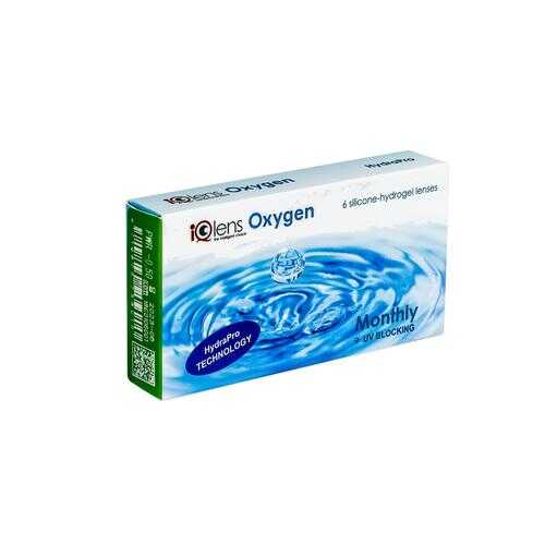 Контактные линзы IQlens Oxygen 30 линз R 8.7 -00,50 в Фармакопейка