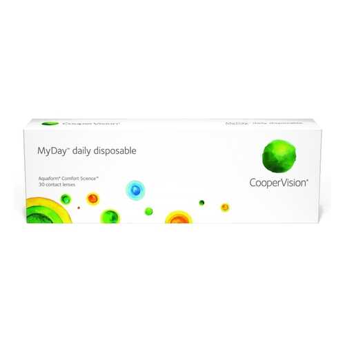 Контактные линзы MyDay Daily disposable 30 линз R 8,4 -2,50 в Фармакопейка