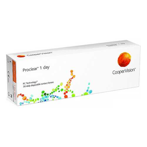 Контактные линзы Proclear 1 Day 30 линз R 8,7 -0,50 в Фармакопейка