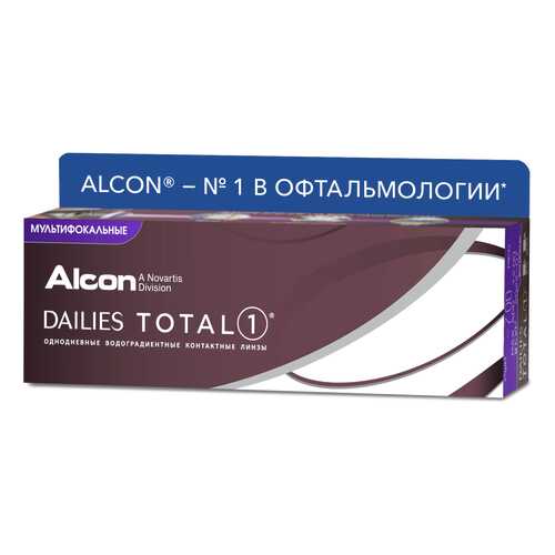 Контактные линзы Dailies Total1 Multifocal 30 линз High +2 R 8,5 -7,50 в Фармакопейка