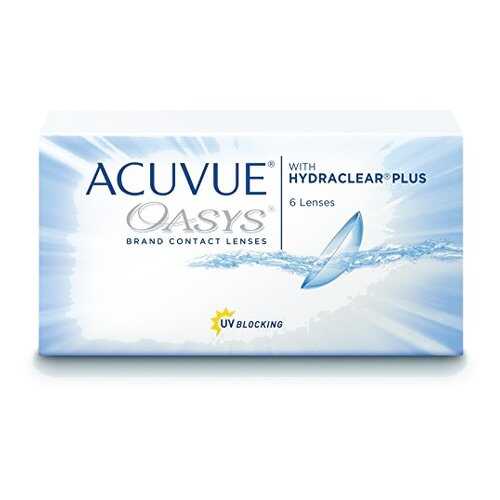 Контактные линзы Acuvue Oasys for Astigmatism with Hydraclear Plus 6 R 8,6 -5,50/-0,75/70 в Фармакопейка