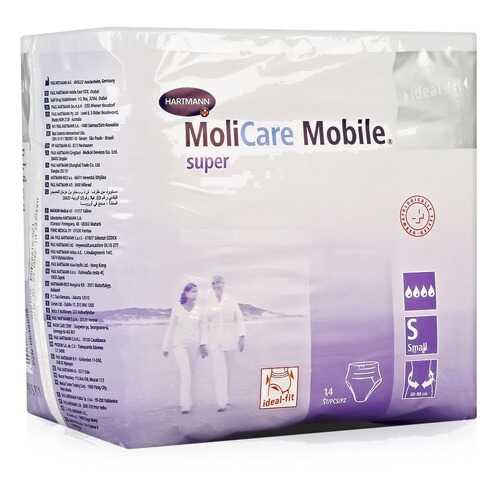 Впитывающие трусы для взрослых, S, 14 шт. MoliCare Mobile Super в Фармакопейка