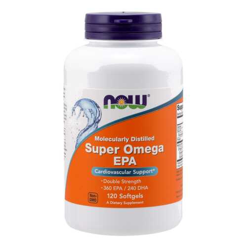 Omega 3 NOW Super Omega Epa 120 капс. в Фармакопейка